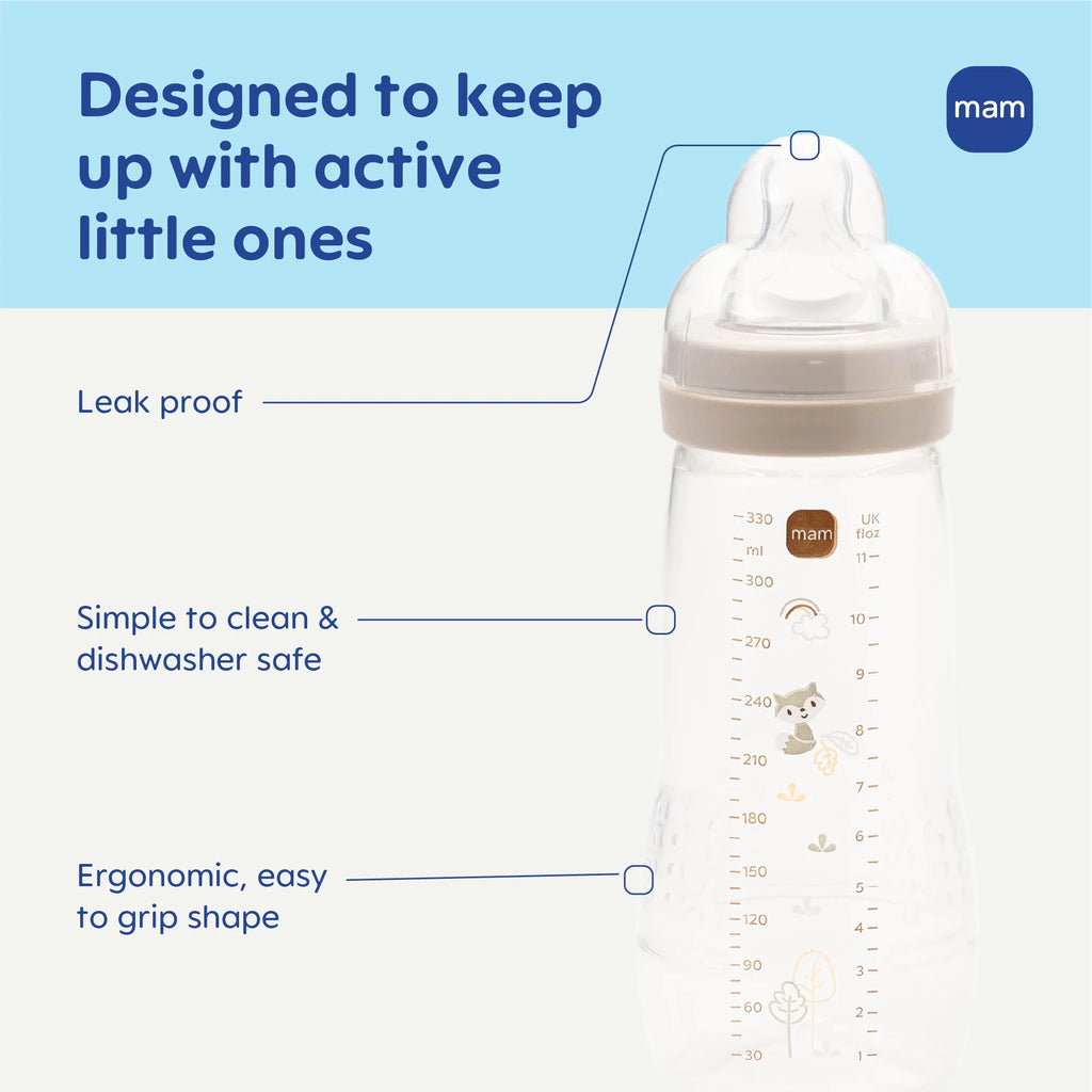 Easy Active 11Oz Bottle, 2 Pk, Unisex